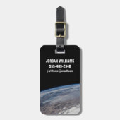 野火のまわりにヨセミテ国立公園。 ラゲッジタグ (正面縦)