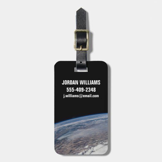 野火のまわりにヨセミテ国立公園。 ラゲッジタグ (正面縦)