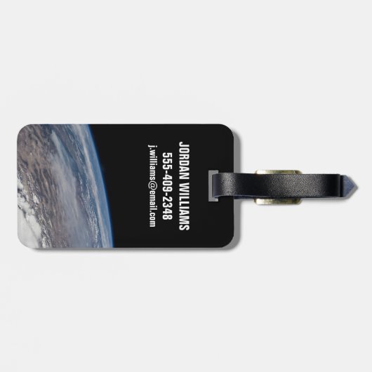 野火のまわりにヨセミテ国立公園。 ラゲッジタグ (裏面横)