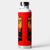 野火防止 ウォーターボトル (右面)