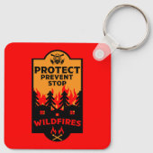 野火防止 キーホルダー (裏面)