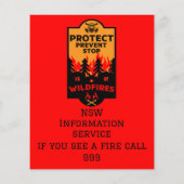 野火防止 チラシ (裏面)