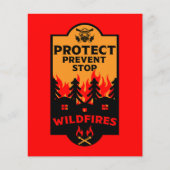 野火防止 チラシ (正面)