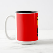 野火防止 ツートーンマグカップ (左)