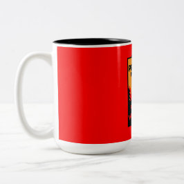 野火防止 ツートーンマグカップ