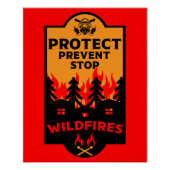 野火防止 ポスター (正面)