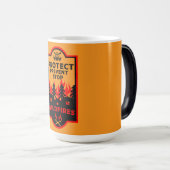 野火防止 モーフィングマグカップ (正面右)