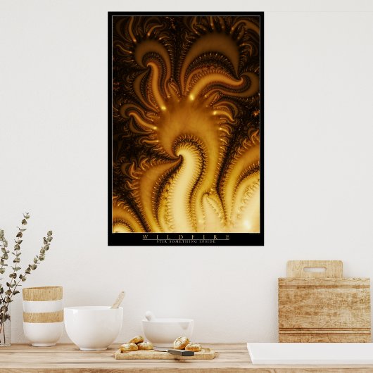 野火 ポスター (キッチン)