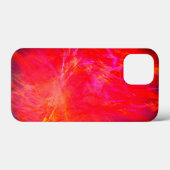野火 – 抽象芸術質感（赤）  Case-Mate iPhoneケース (裏面 (横))