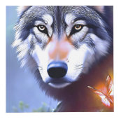 野犬とキツネ フォトキューブ (右)