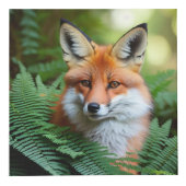 野犬とキツネ フォトキューブ (正面)