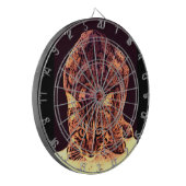 野猫の子猫 ダーツボード (正面左)