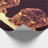 野猫の子猫 ラッピングペーパー (角)