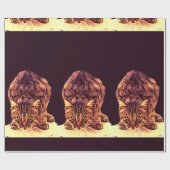 野猫の子猫 ラッピングペーパー (フラット)