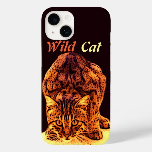 野猫の子猫 Case-Mate iPhoneケース (裏面)