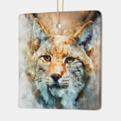 野猫オーナメント セラミックオーナメント (左)