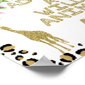 野獣の誕生日パーティーのサインを受け取る ポスター (角)