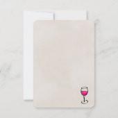 野獣パターンバチェロレッテありがとう サンキューカード (裏面)