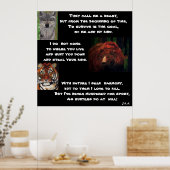 野獣ポスター ポスター (キッチン)