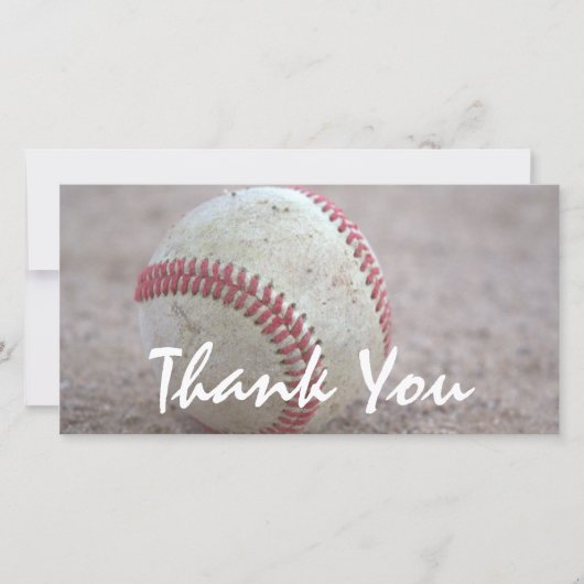 野球ありがとう サンキューカード (正面)