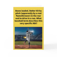 野球おもしろいのあいさ走せでパッと音を立てる