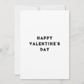 野球おもしろいのバレンタインデー サンキューカード (裏面)