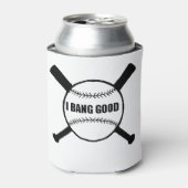 野球おもしろいは涼しい 缶クーラー (缶正面)