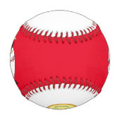 野球おもしろいスポーツのキッズアニメ動物 野球ボール (正面)