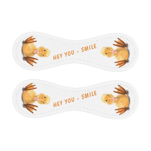 野球おもしろいダックよくはしゃぐ-スマイル-カスタム文字 野球ボール (パネル)