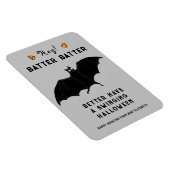 野球おもしろいハロウィーンギフト マグネット (右側)