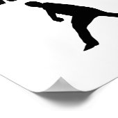 野球おもしろいモードオン引用文ことわざ ポスター (角)