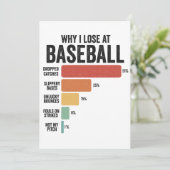 野球おもしろいレトロで負ける野球スポーツ シーズンカード (スタンド正面)