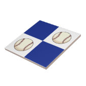 野球おもしろい写真テンプレート タイル (側面)