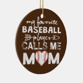 野球お気に入りの選手がママ母と呼ぶ セラミックオーナメント (右)