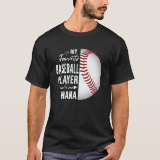 野球お気に入りの選手が私を奈々と呼ぶ Tシャツ