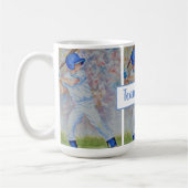 野球お気に入りの コーヒーマグカップ (左)