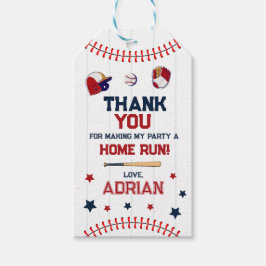 野球お気に入感謝していり誕生日 ギフトタグ