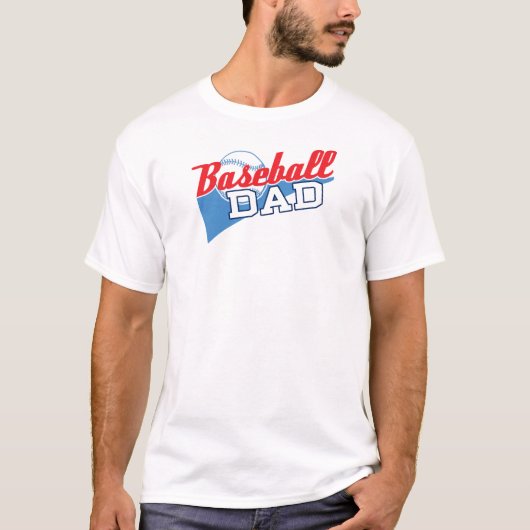 野球お父さん Tシャツ (正面)