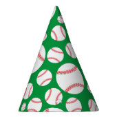野球かわいいスポーツ1歳の誕生日パーティー パーティーハット (右)