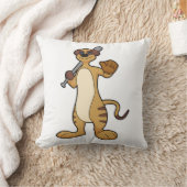 野球こうもりで野球選手のメルカット クッション (ブランケット)