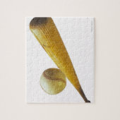 野球こうもりとボール ジグソーパズル (縦)