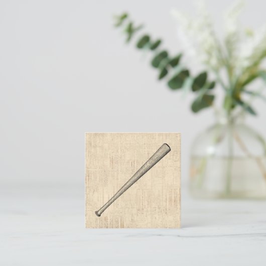 野球こうもりスポーツアートデザイン エンクロージャーカード (スタンド正面)