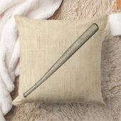 野球こうもりスポーツアートデザイン クッション (ブランケット)