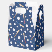 野球こうもりスポーツパターン誕生日パーティー フェイバーボックス (オープン)