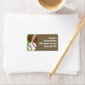 野球こうもりスポーツボーイズバースデーパーティーテーマ ラベル (インサイチュ)