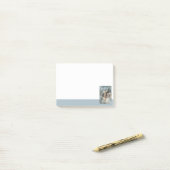 野球こうもり付き野球遊戯人 ポストイット (デスク上)