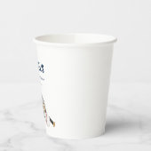 野球こうもり及びボール誕生日紙カップ 紙コップ (左)