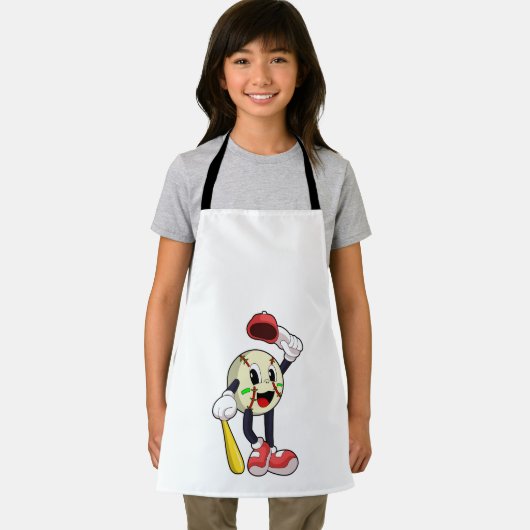 野球こうもり エプロン (インサイチュ)