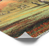 野球たばこヴィンテージ広告アートプリント ポスター (角)