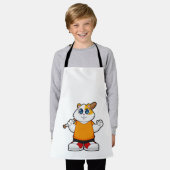 野球でハムスターを飼うこうもり エプロン (着用した状態)